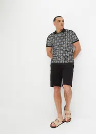 Poloshirt met korte mouwen van biologisch katoen, bonprix