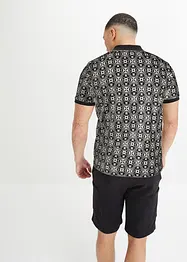 Poloshirt met korte mouwen van biologisch katoen, bonprix