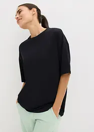 Oversized sportshirt met katoen, sneldrogend, bonprix