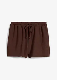 Instap short van gestructureerde crêpe, bonprix