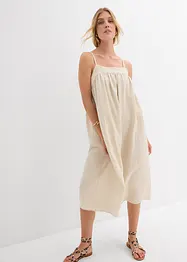 Jurk met spaghettibandjes van een soepele viscose-mix, bonprix