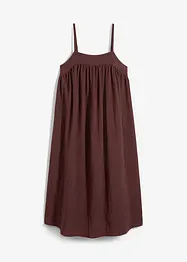 Jurk met spaghettibandjes van een soepele viscose-mix, bonprix