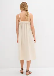 Jurk met spaghettibandjes van een soepele viscose-mix, bonprix