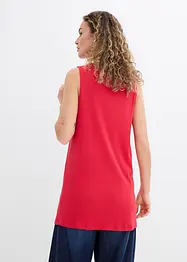 Longtop van katoen met carréhals, bonprix