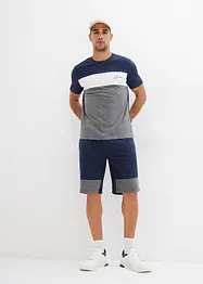 T-shirt en sweat bermuda (2-dlg. set), bonprix