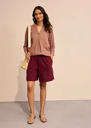 Wijde sweat short, bonprix