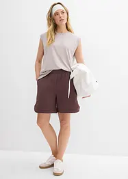 Wijde jersey short, bonprix