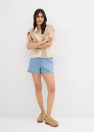 Jeans short high waist, comfortabele band, bonprix