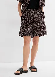 Wijde short van mousseline, bonprix