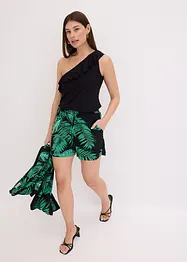 Gedessineerde short van soepele viscose, bonprix
