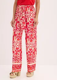 Gedessineerde jersey broek van een zachte viscosemix, bonprix