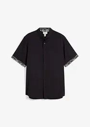 Overhemd met korte mouwen, slim fit, bonprix