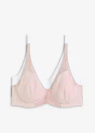 Beugel bh met zacht katoen (set van 2), bonprix