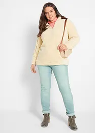 Skinny stretch jeans mid waist, bonprix