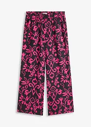 Gedessineerde Marlene broek van soepele viscose, bonprix