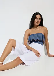 Bandeau badpak in jeanslook, bonprix