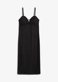 Maxi jurk met diep decolleté, bonprix