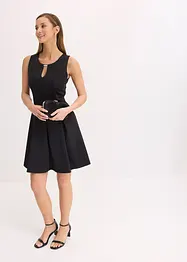 Mini jurk met accessoire detail, bonprix
