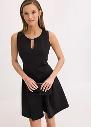 Mini jurk met accessoire detail, bonprix