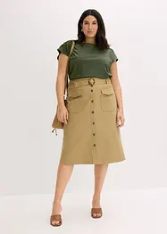Shirt met kanten detail, bonprix