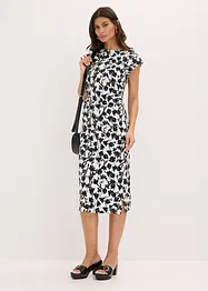 Jurk met plooitjes, bonprix