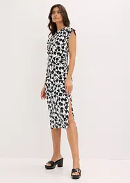 Jurk met plooitjes, bonprix