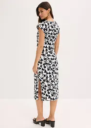 Jurk met plooitjes, bonprix