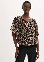 Chiffon tuniekblouse, bonprix