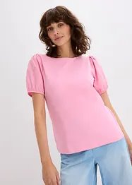 Jersey shirt met biologisch katoen, bonprix