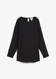 Oversized tuniek van een gestructureerde crinkle viscosemix, bonprix