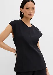 Piqué top, bonprix