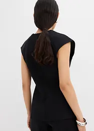 Piqué top, bonprix