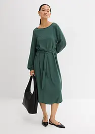 Midi jurk van fijne viscose, bonprix