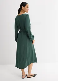 Midi jurk van fijne viscose, bonprix