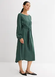 Midi jurk van fijne viscose, bonprix
