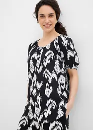 Tuniek van gestructureerde crinkle, bonprix
