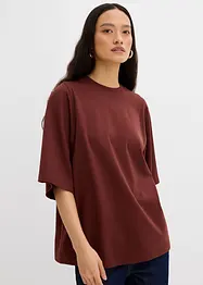 Oversized shirt met wijde mouwen van biologisch katoen, bonprix