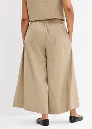Wijde culotte van puur katoen, bonprix