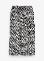 Maxi rok van viscose crinkle, bonprix