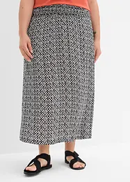 Maxirok van viscose crinkle, bonprix