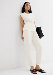 Capri broek van piqué, bonprix