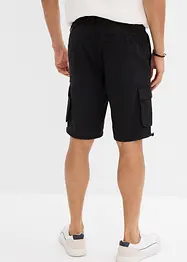 Cargo bermuda met comfortabele band, regular fit, bonprix