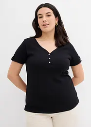 Henley shirt van puur biologisch katoen, bonprix