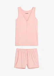 Shortama van zacht ribmateriaal, bonprix
