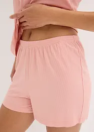 Shortama van zacht ribmateriaal, bonprix