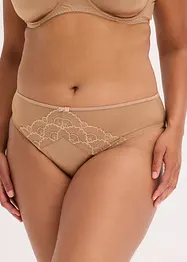 Slip met glanzend effect (set van 2), bonprix
