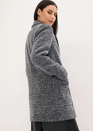 Korte jas in wollen look, bonprix