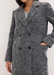 Korte jas in wollen look, bonprix