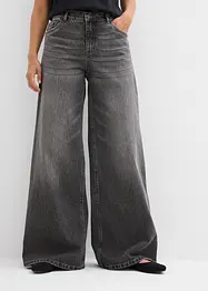 Wide leg jeans, mid waist, bonprix