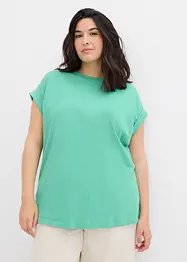 Longshirt van biologisch katoen (set van 2), bonprix